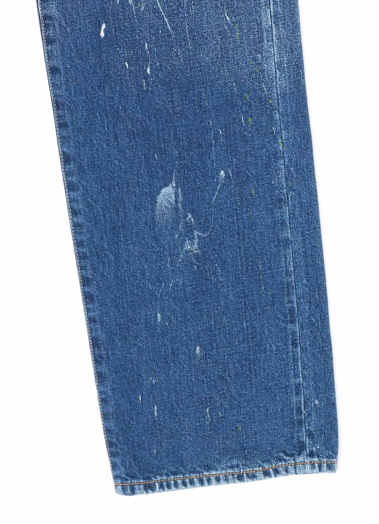 12oz DENIM PAINT SPLATTERED JEANS