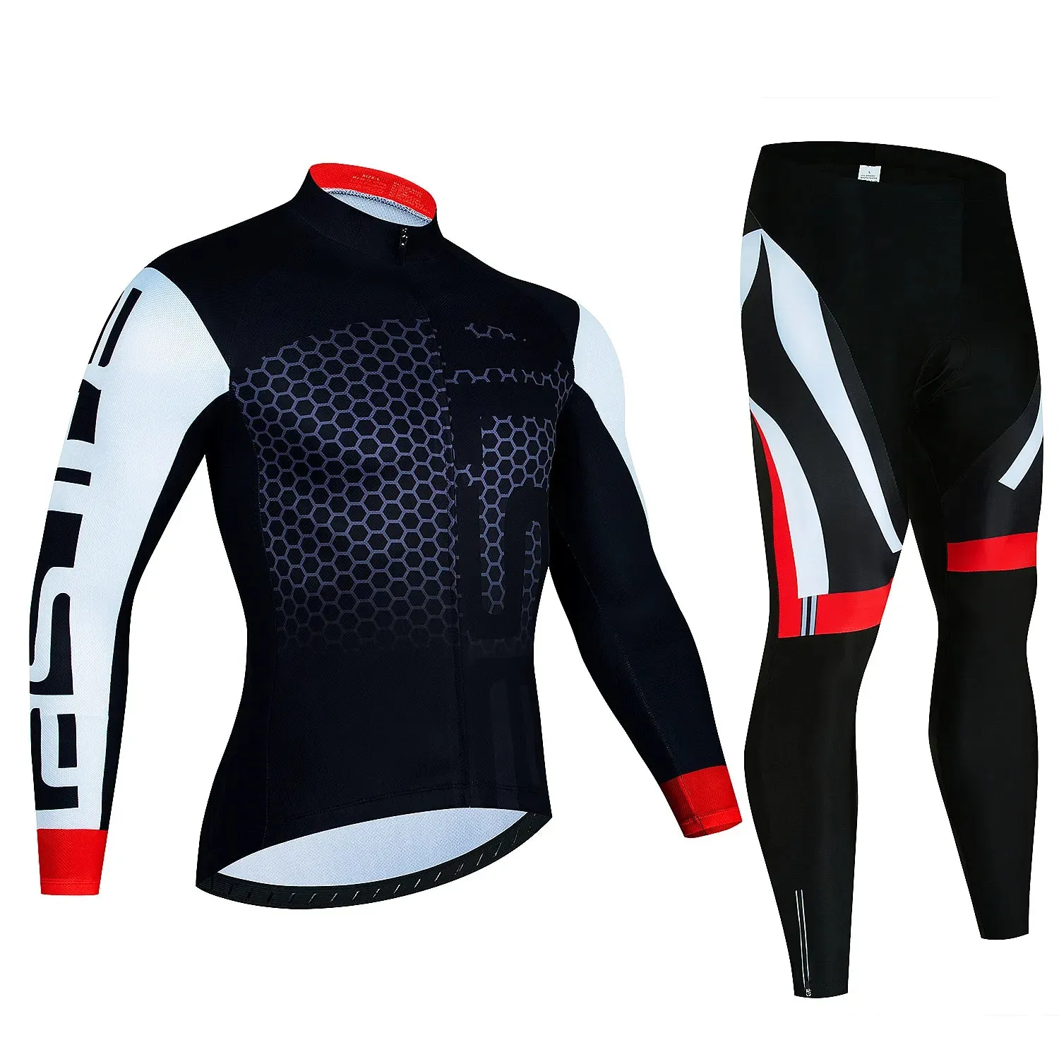 2024 Pro Cycling Jerseys Sets Autumn Riding Long Sleeves Men Cycling Bib Set Bicycle Clothing Spring MBT Breathable Bike Clothes