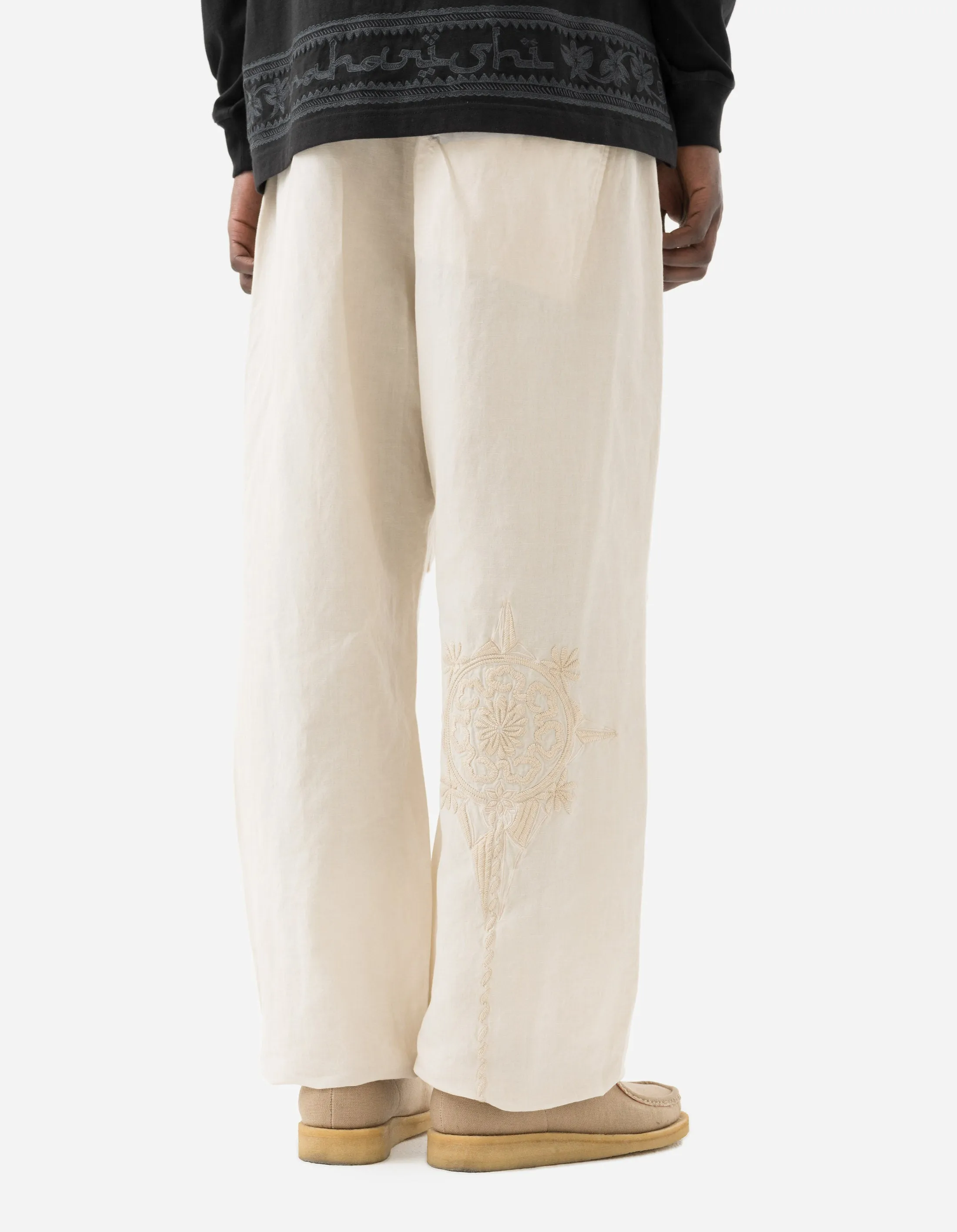 5240 Thar Desert Hemp Track Pants Ecru