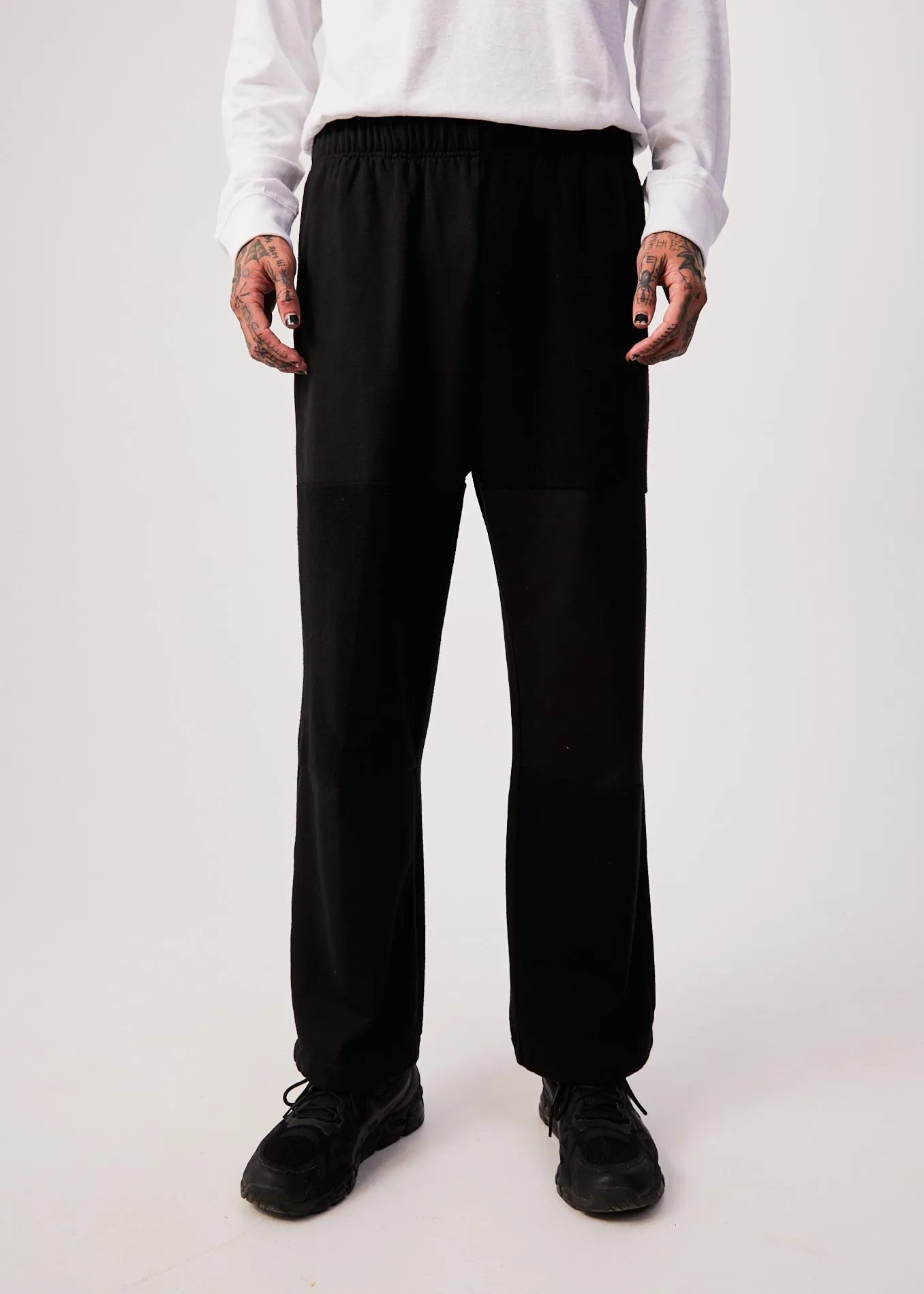 AFENDS Mens Creation - Sweat Pants - Black