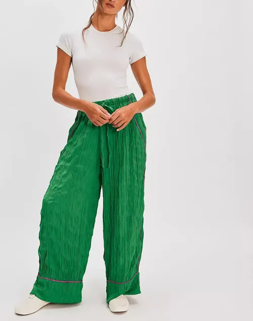 All Out Satin Pant by Free People