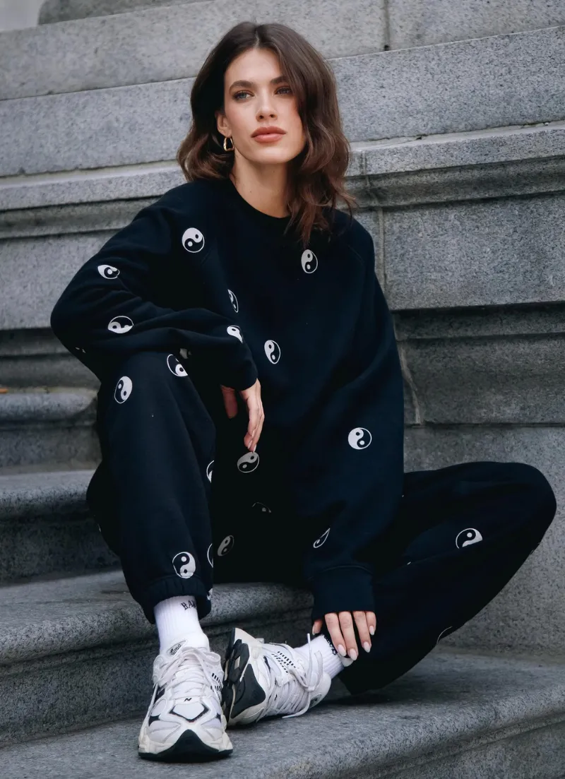 All Over Yin Yang Jogger