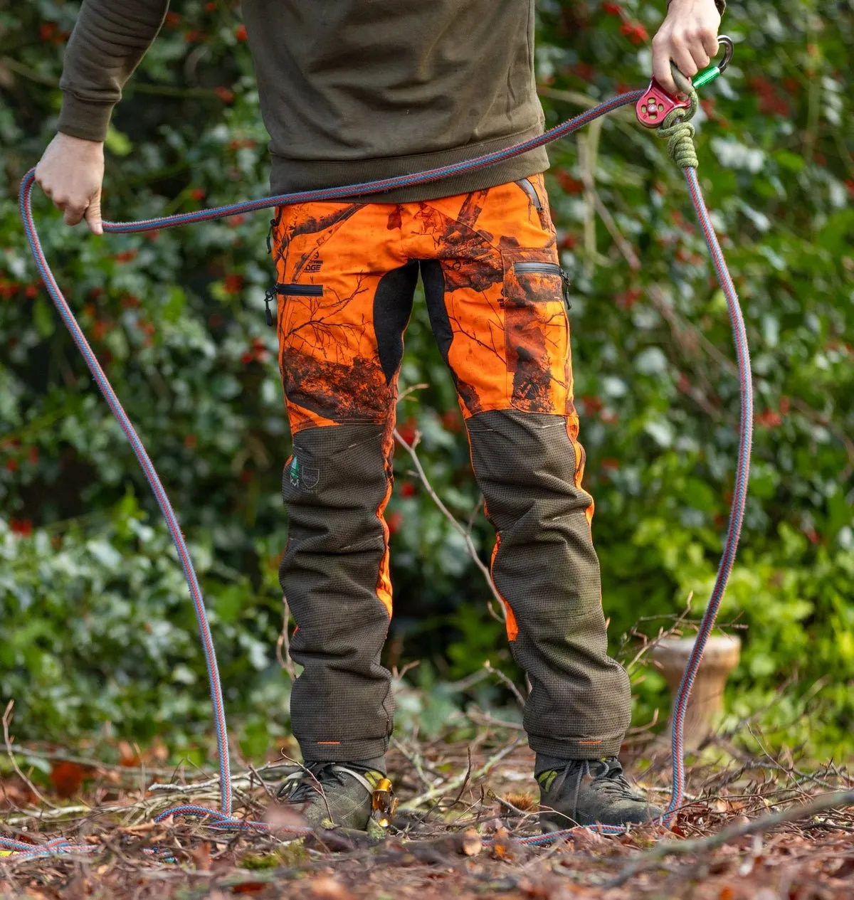 AT4070 - Breatheflex Pro Realtree Chainsaw Trousers Design C/Class 1 - Orange