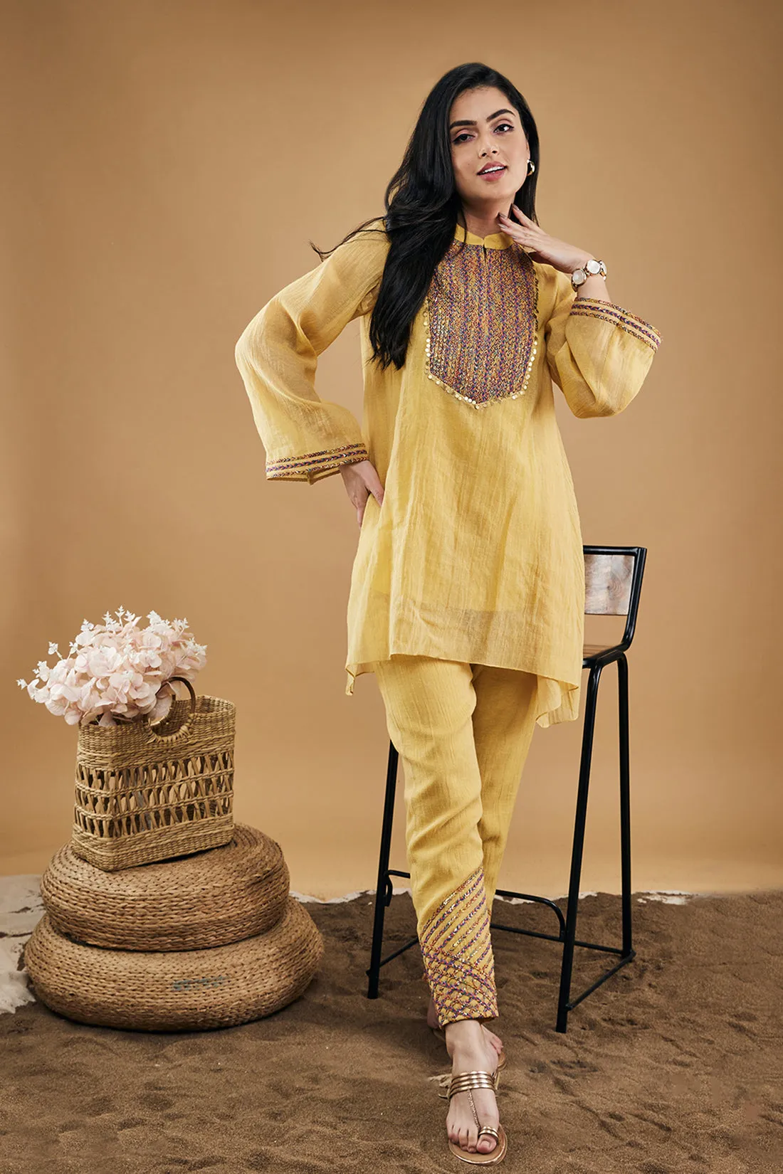 Azra Embellished Kurta Set