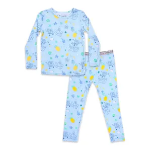 Bellabu Bear x SpongeBob Fun Shells Bamboo Long Sleeve and Pants Set Pajamas