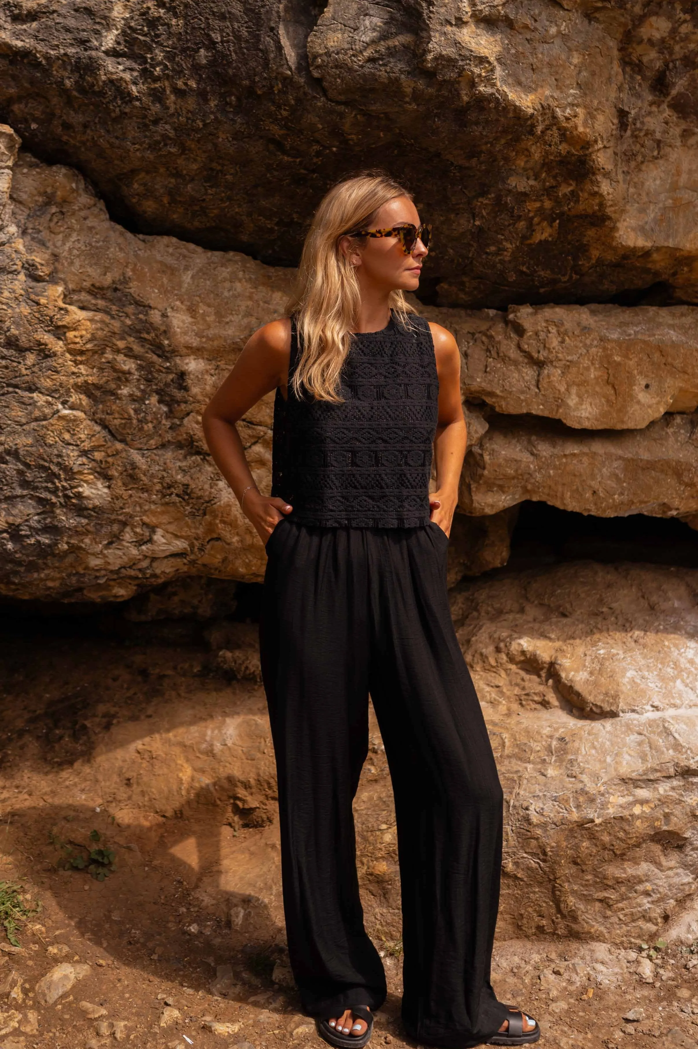 Black Paolina Jumpsuit