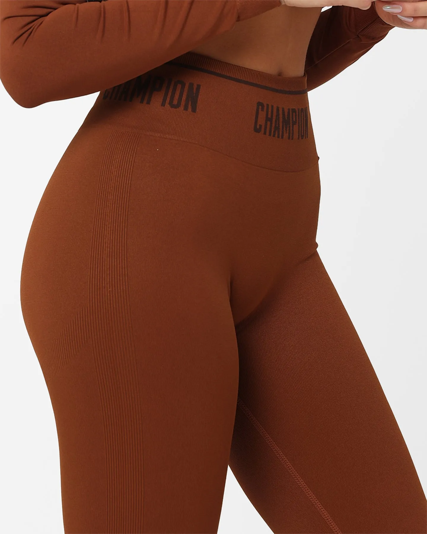 Champion Women's Rochester Flex Full Length Tights Natural Woman