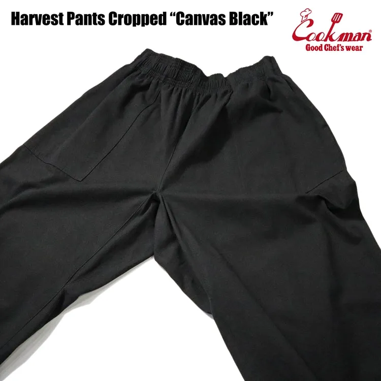 Cookman Harvest Pants Cropped Canvas - Black