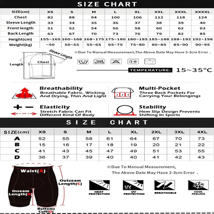 CYKLOPEDIA 2023 Men Short Sleeve Jersey Sets Ropa Ciclismo Hombre Summer Cycling Clothing Triathlon Bib Shorts Suit Bike Uniform