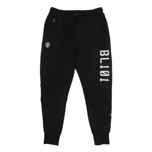 Diamond Relaxed Fit Youth Joggers - Black/White