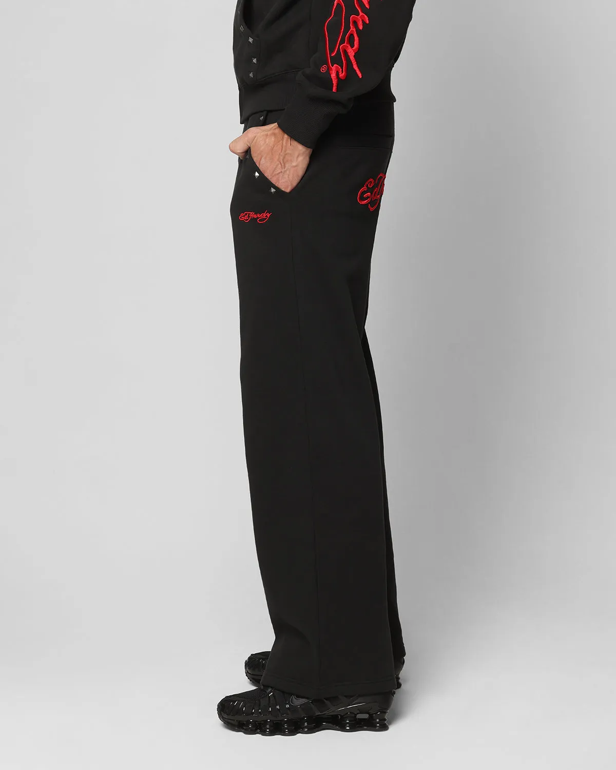 Ed Hardy Ed Hardy Track Pants Black