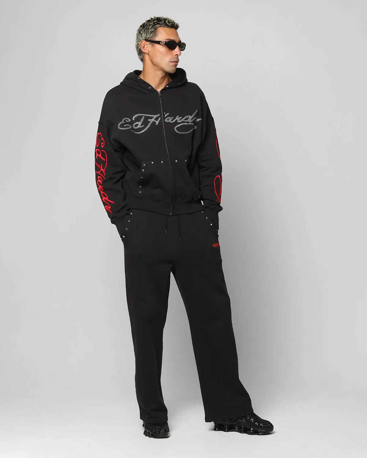 Ed Hardy Ed Hardy Track Pants Black