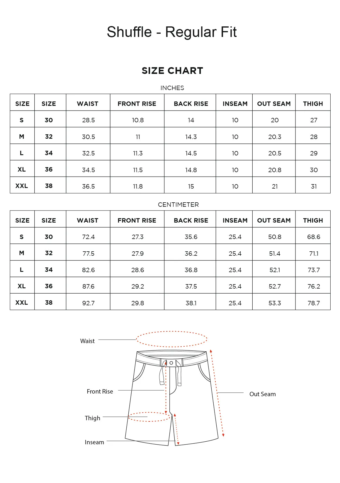 Elasticated Drawstring Shorts - Shuffle