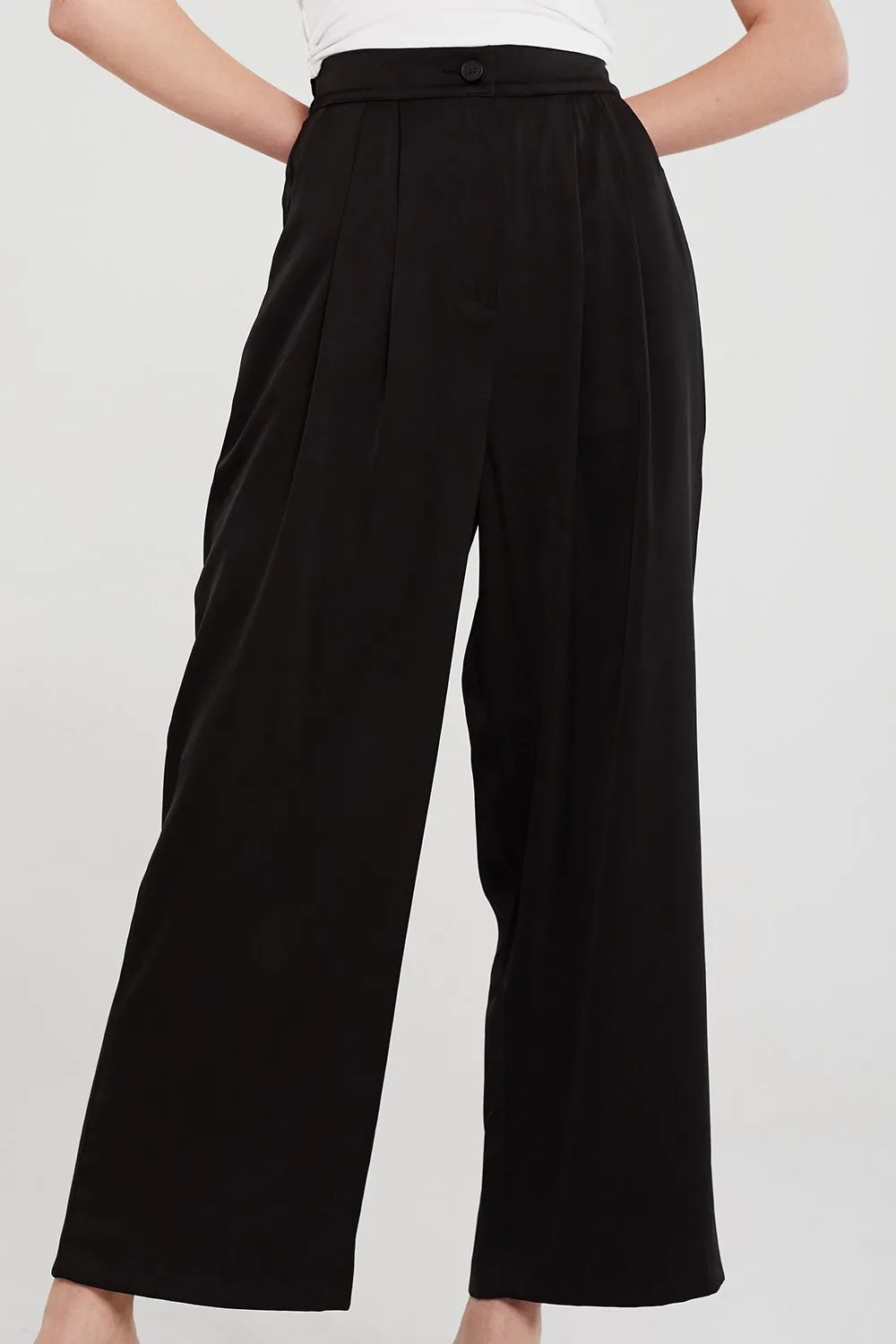 Elena Pintuck Flare Leg Pants