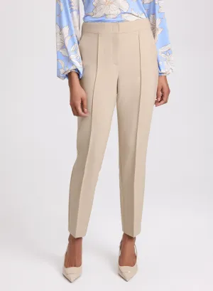 Emma Seamed Slim-Leg Pants