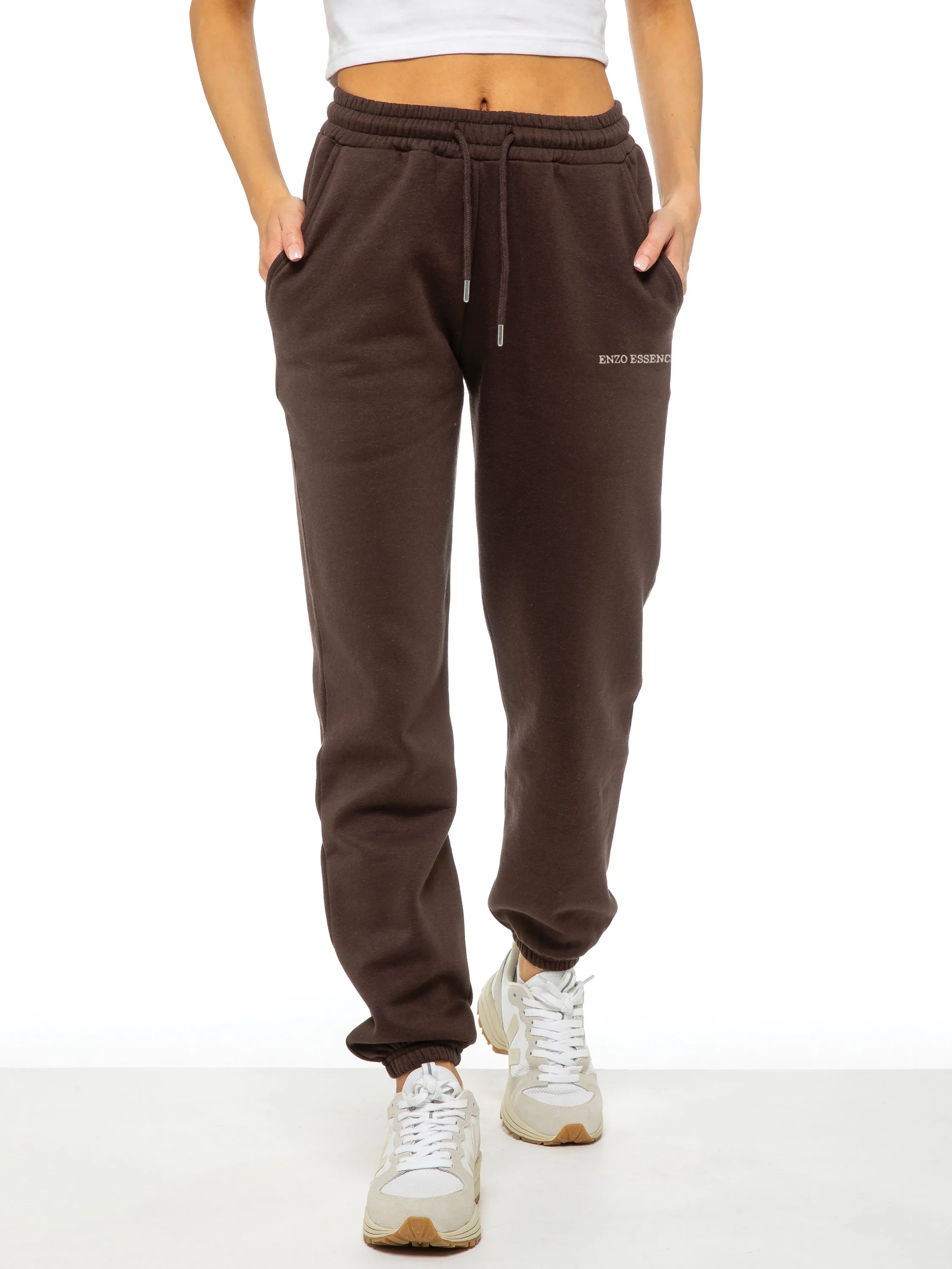 Enzo | Womens Relaxed Fit Cuffed Jogger