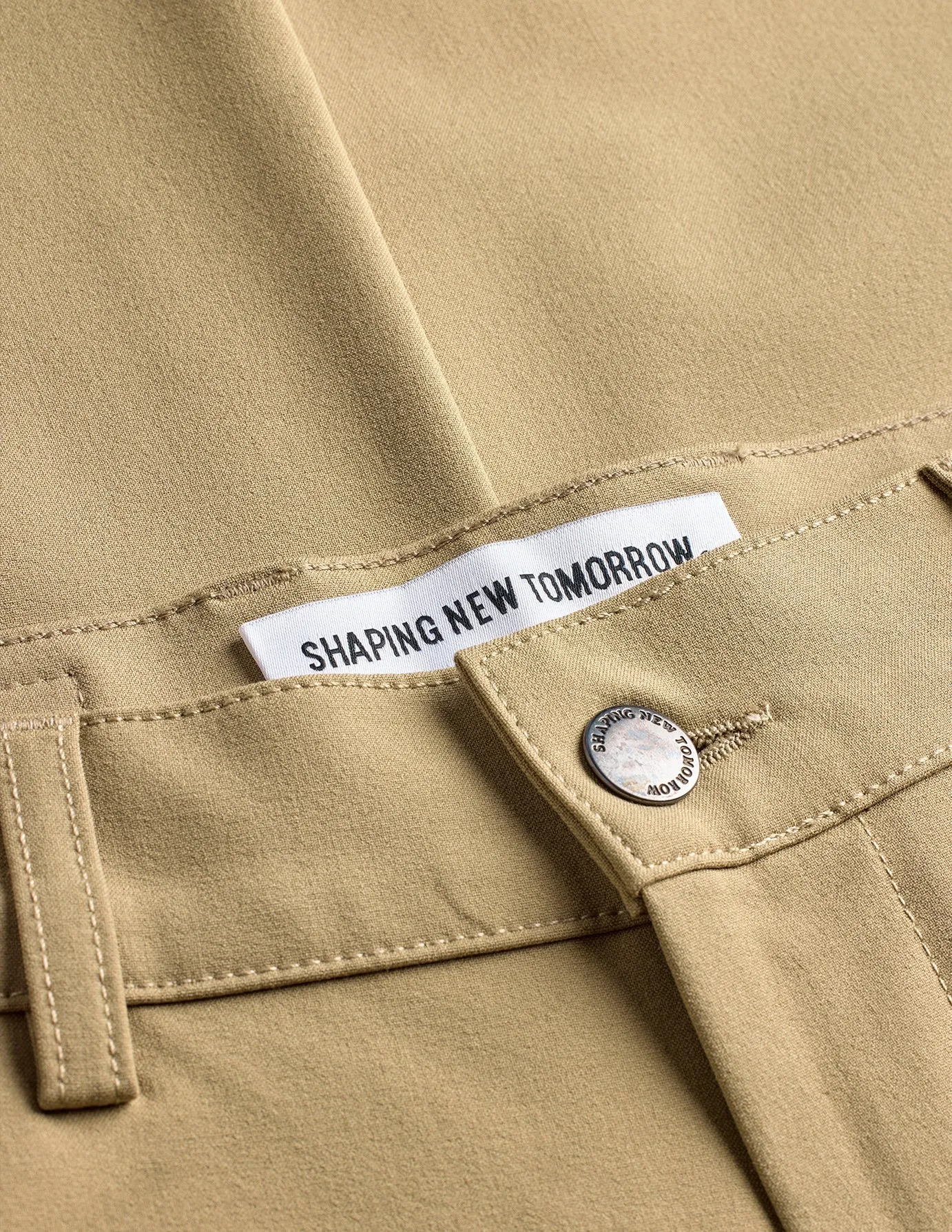 Essential Pants Regular Khaki