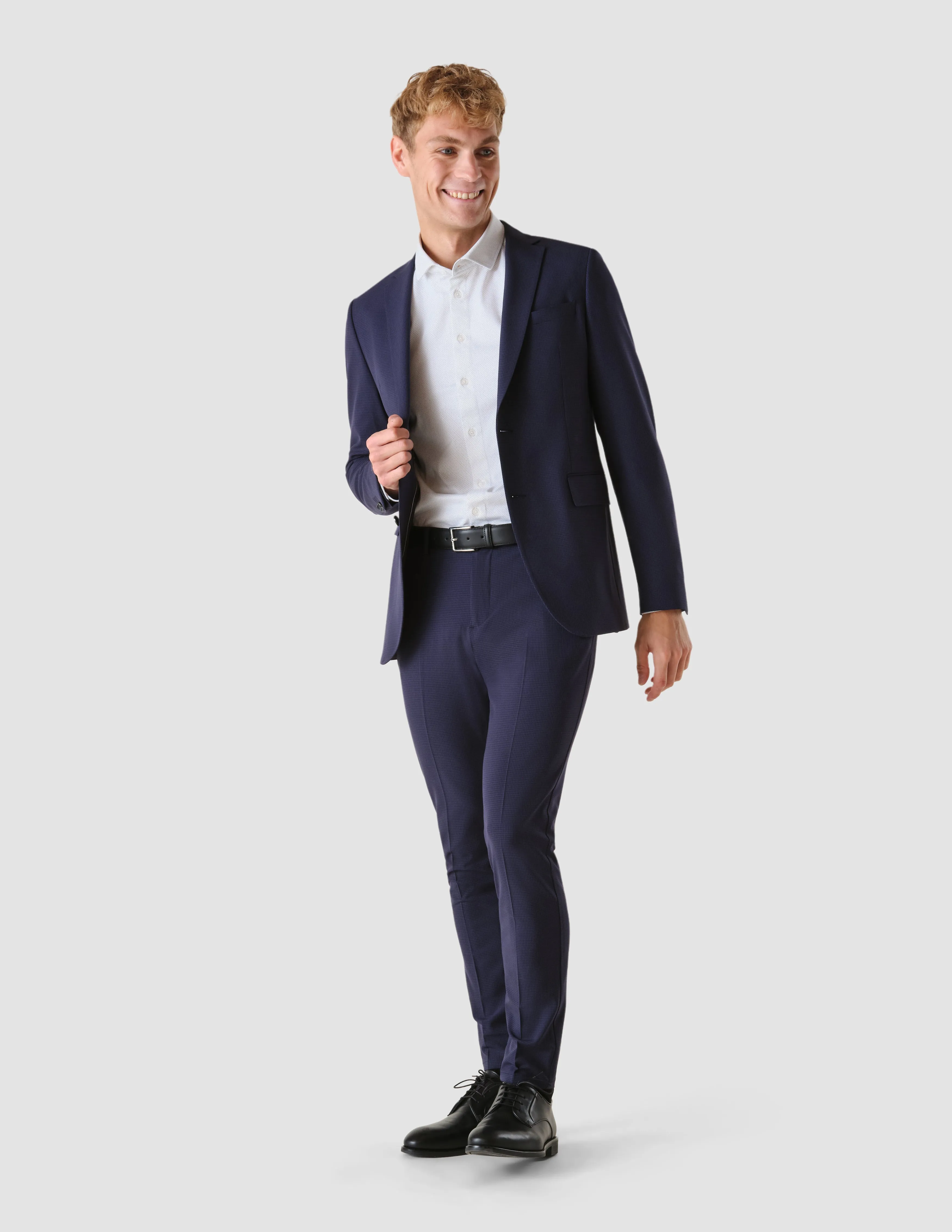 Essential Suit Pants Regular Bristol Blue