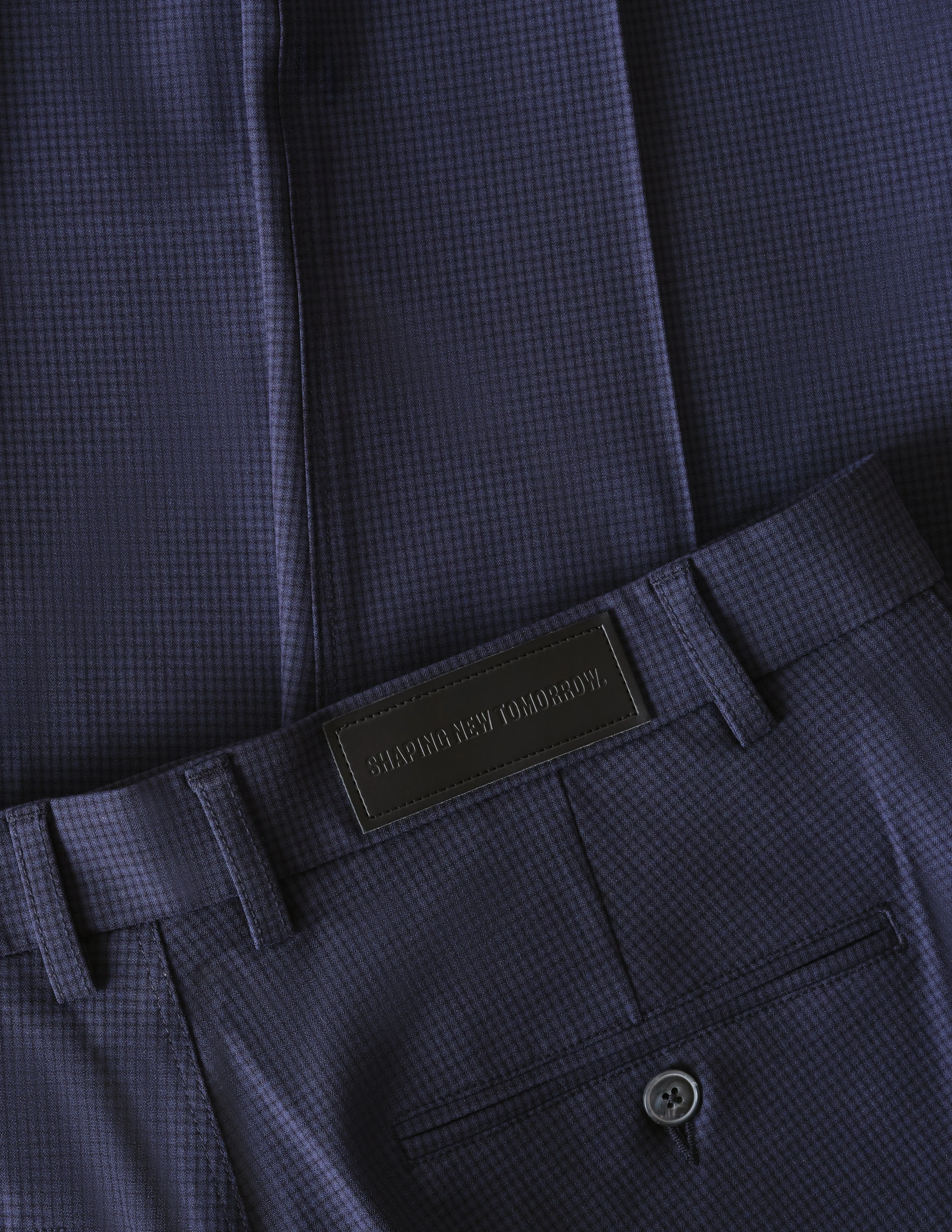 Essential Suit Pants Regular Bristol Blue