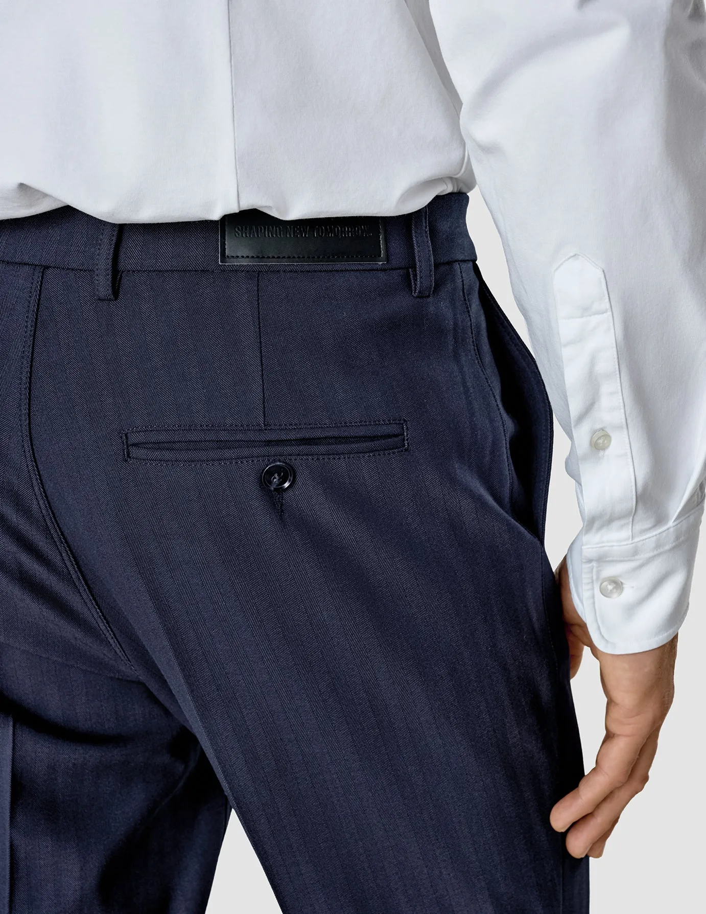 Essential Suit Pants Slim Dark Navy