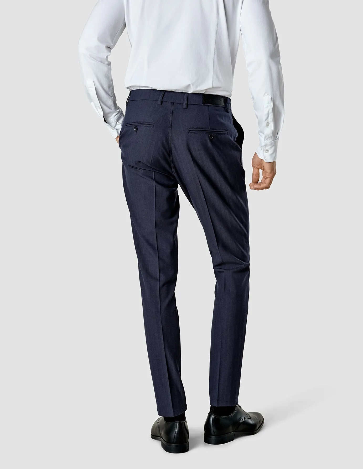 Essential Suit Pants Slim Dark Navy