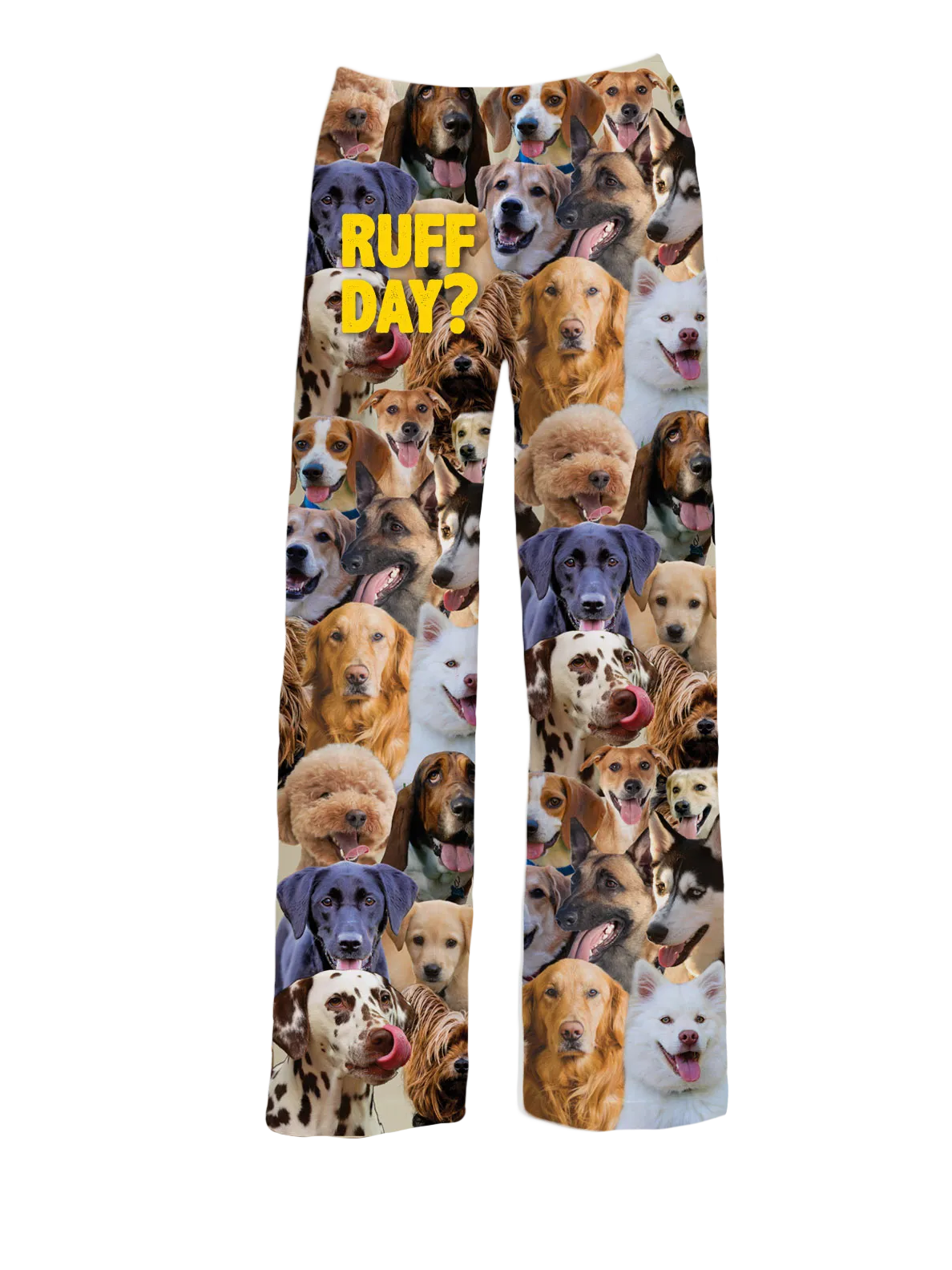 F Brief Insanity Ruff Day? Dog Pajama Lounge Pants