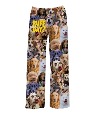 F Brief Insanity Ruff Day? Dog Pajama Lounge Pants