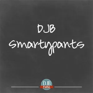 Free DJB Smarty Pants Font