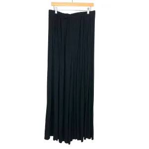 Free People Beach Black Wide Leg Pants- Size L (Inseam 27.5")