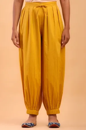 Golden Yellow Afghani Pant