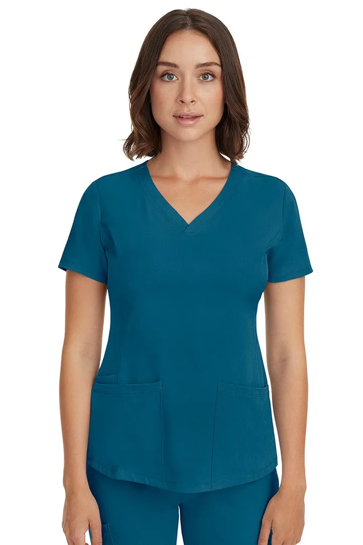 HH Works Women's Scrub Set Monica Top & Rebecca Pant | Caribbean