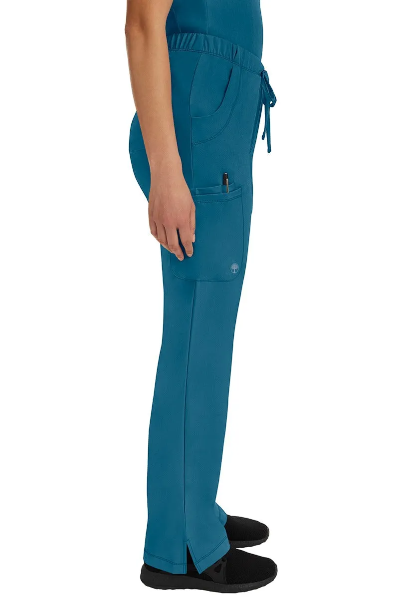 HH Works Women's Scrub Set Monica Top & Rebecca Pant | Caribbean