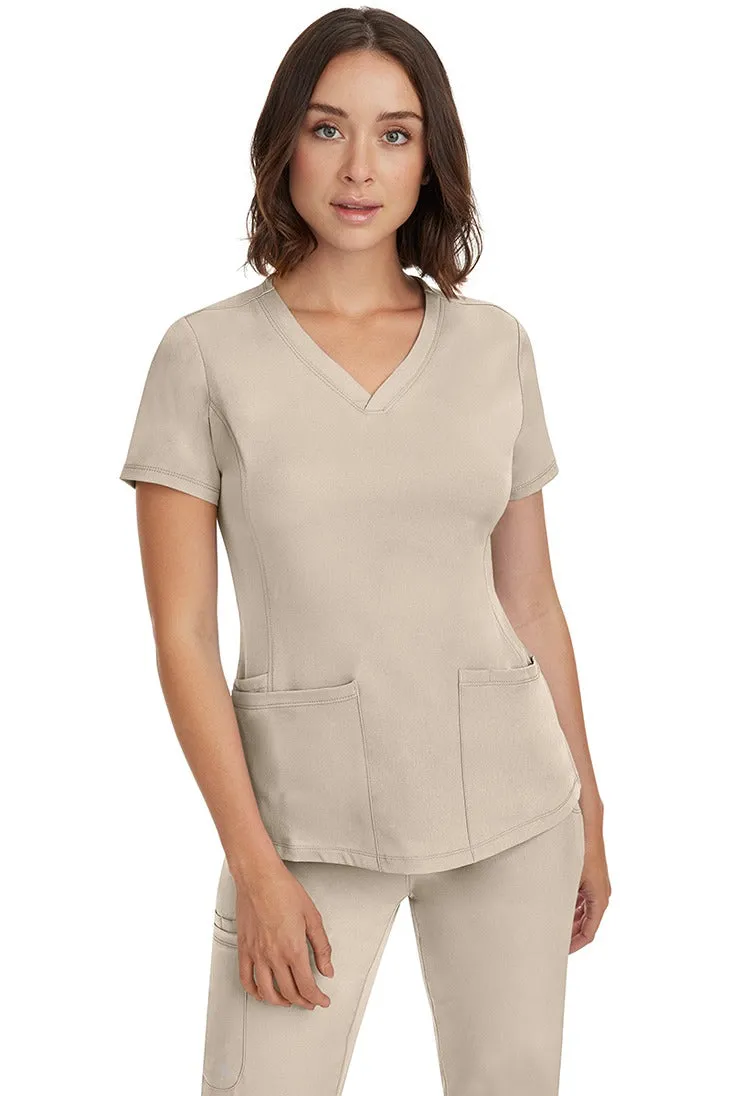 HH Works Women's Scrub Set Monica Top & Rebecca Pant | Khaki