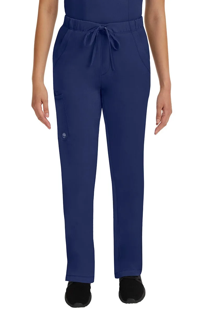 HH Works Women's Scrub Set Monica Top & Tall Rebecca Pant | Navy Blue