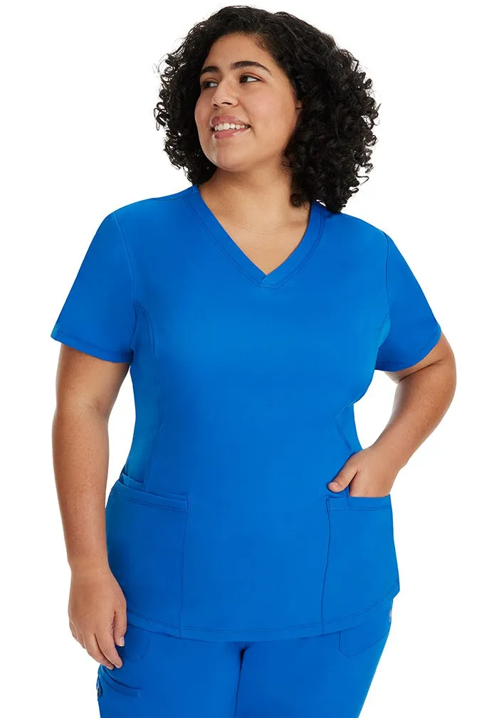 HH Works Women's Scrub Set Monica Top & Tall Rebecca Pant | Royal Blue