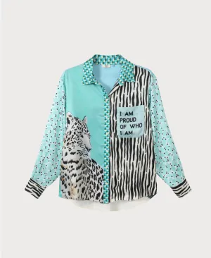 Isabel Printed Safari Shirt