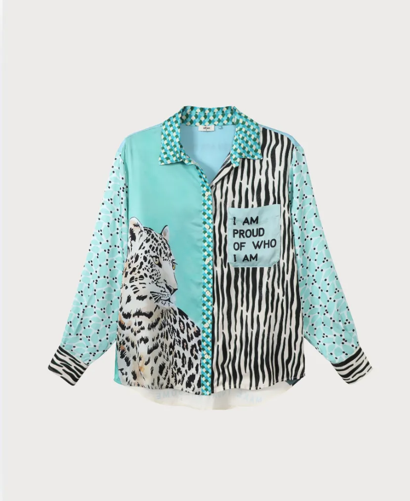 Isabel Printed Safari Shirt