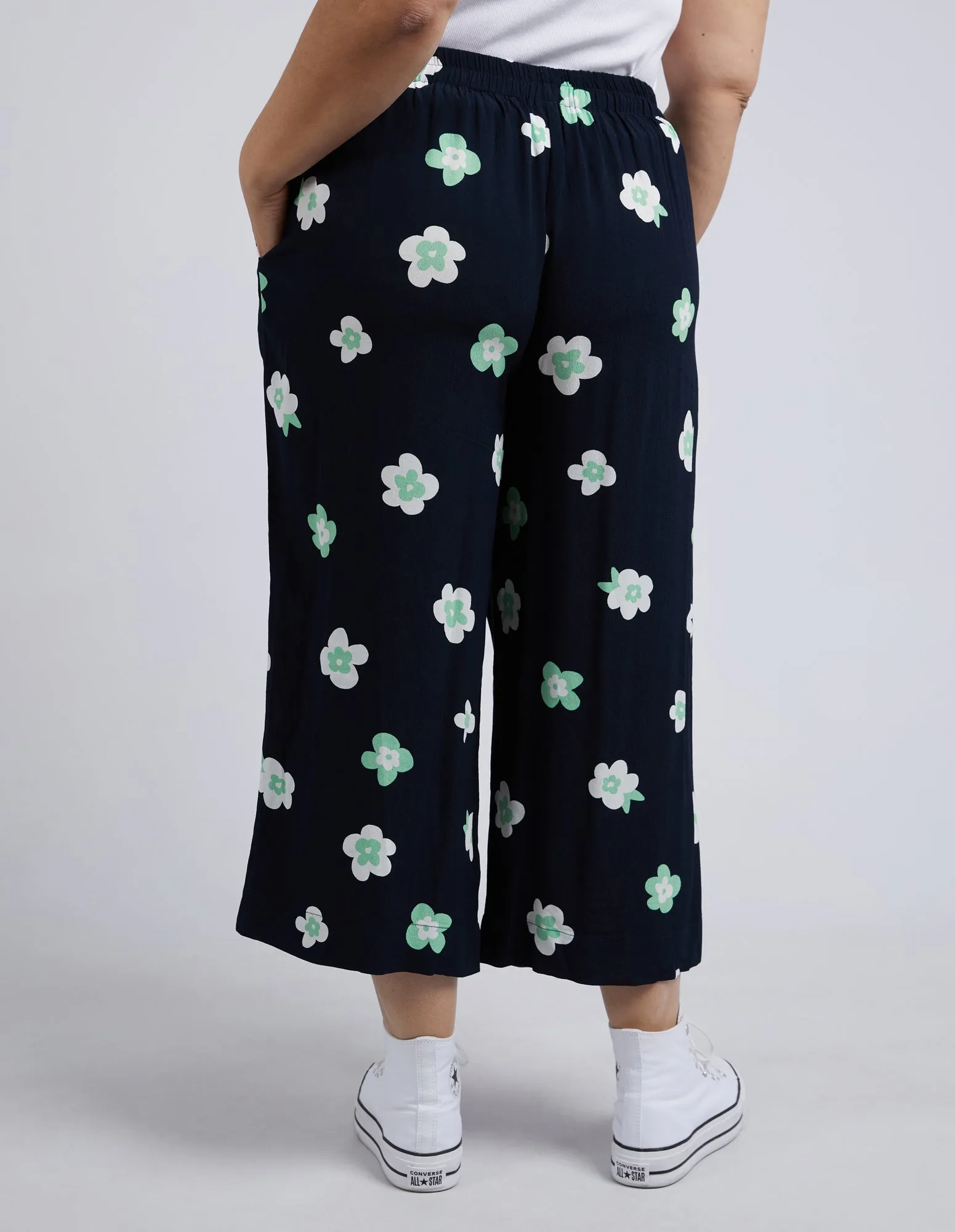 Juno Pant Navy Floral