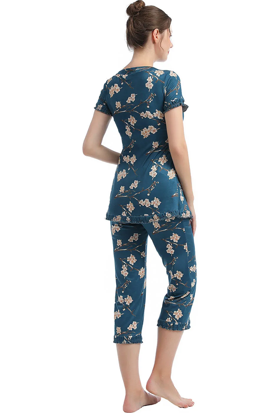 Kimi   Kai Maternity "Zadie" Nursing PJ Set