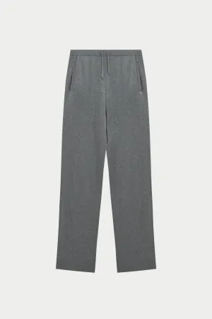 KNITTED RELAXED JOGGERS - GREY MARL