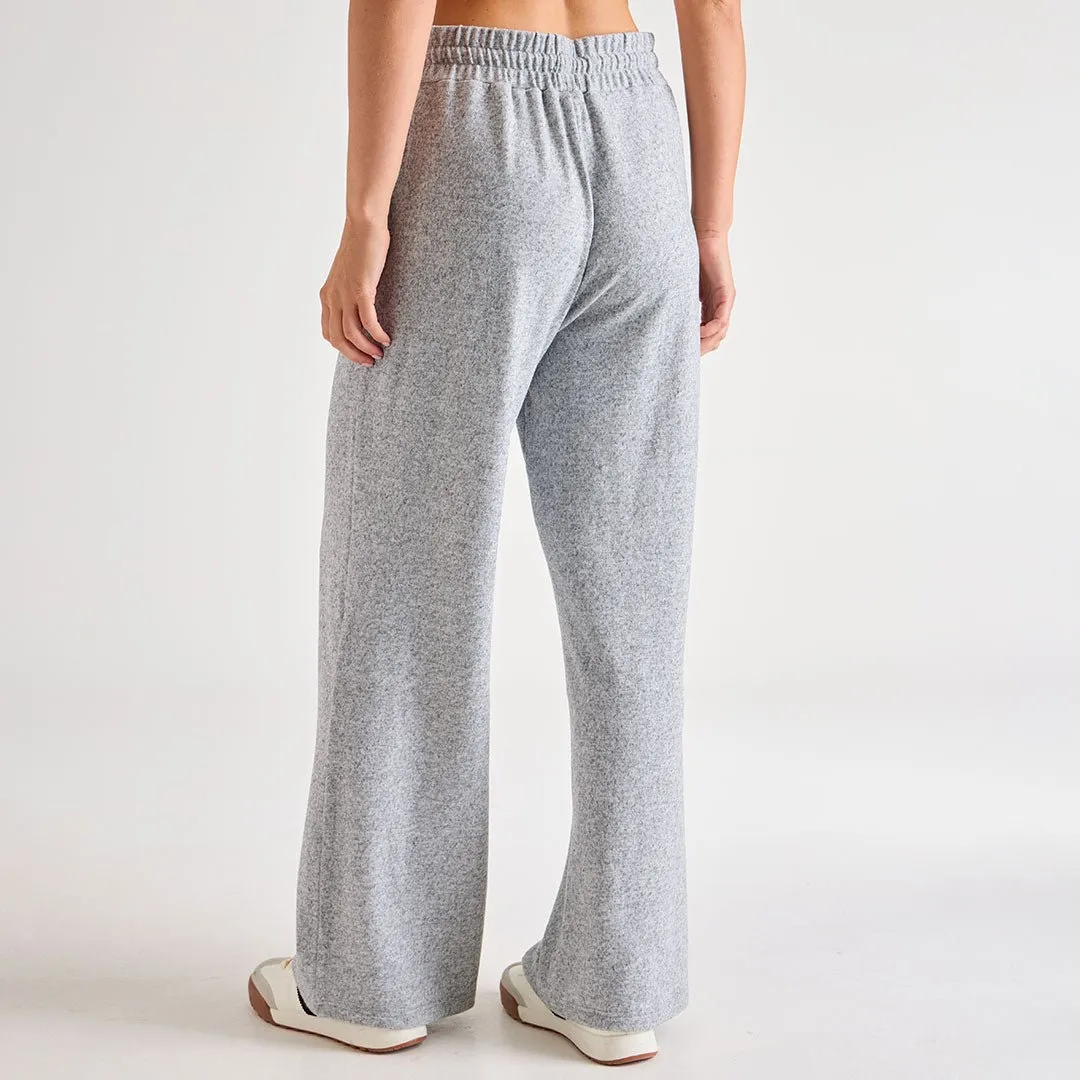 Ladies Brushed Marl Joggers