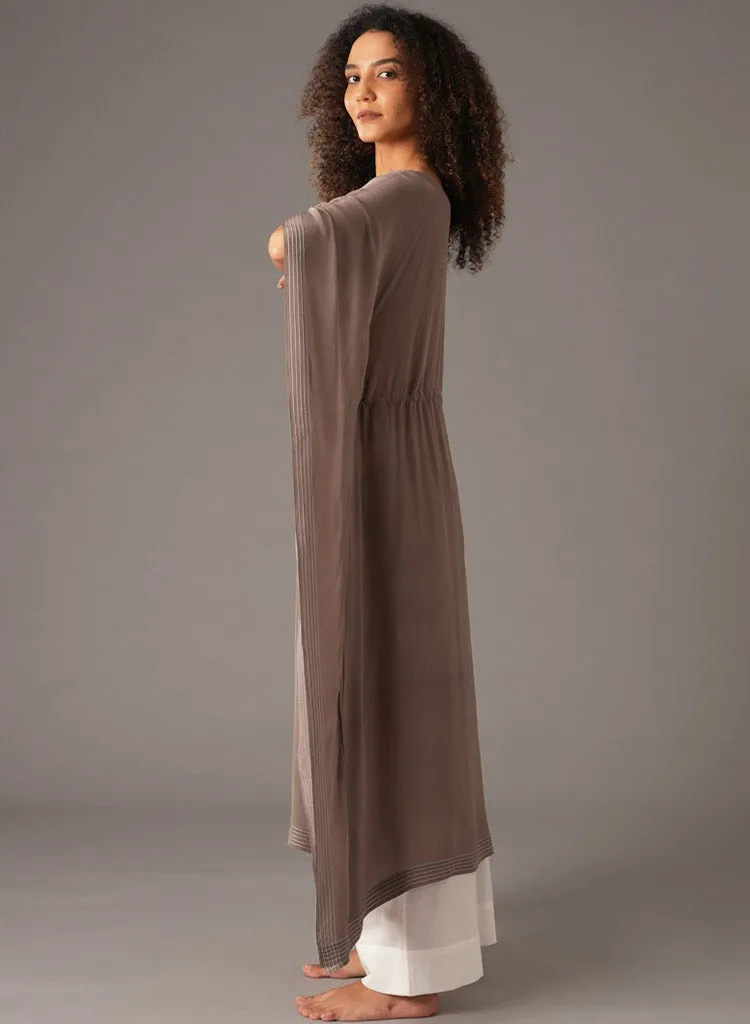 Light Brown Kaftan Set