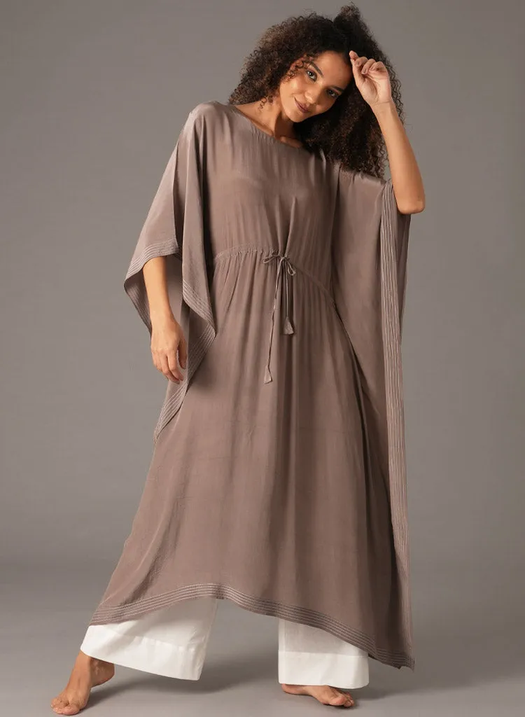 Light Brown Kaftan Set