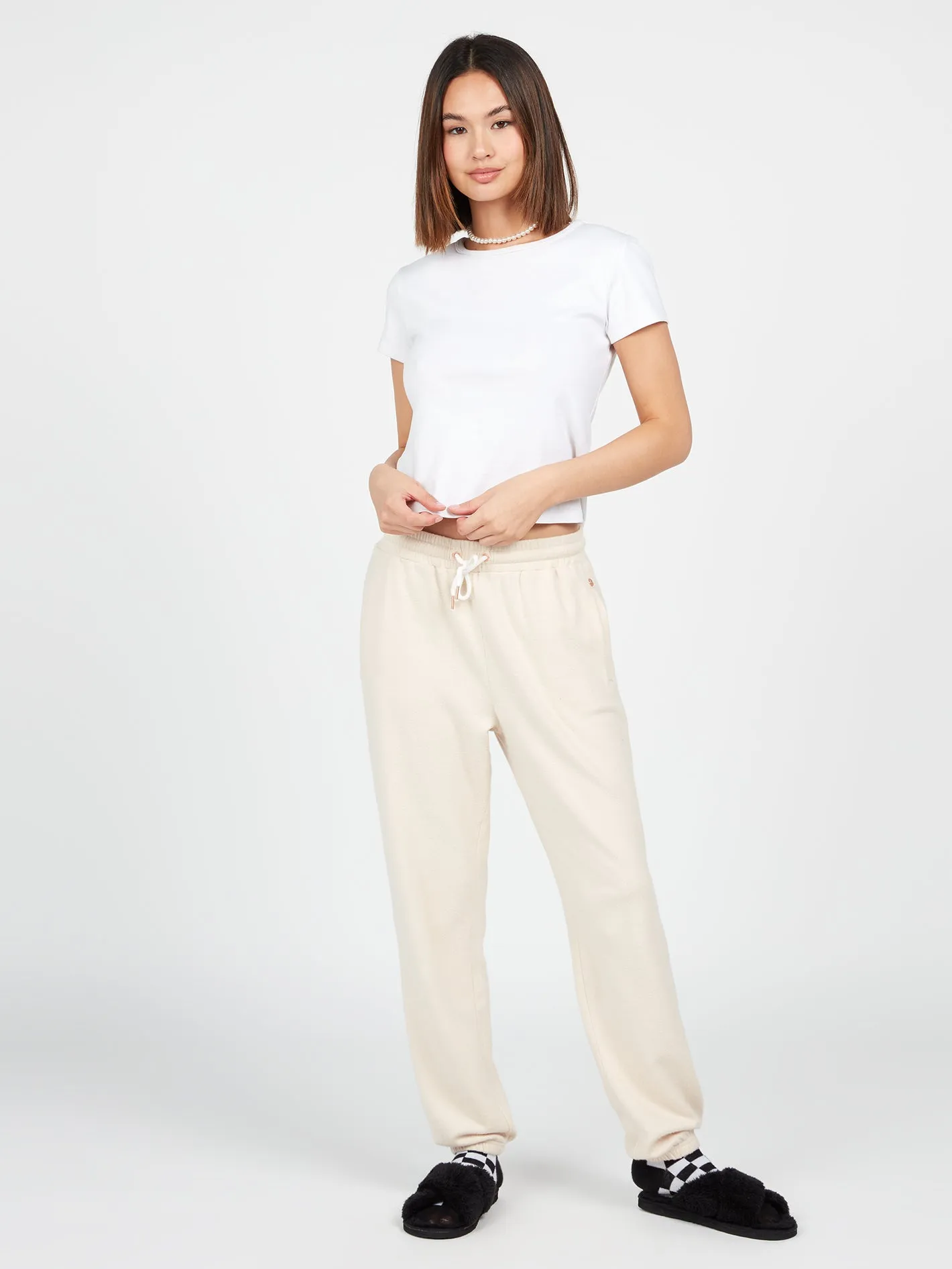 Lived In Lounge Fleece Pants - Sand