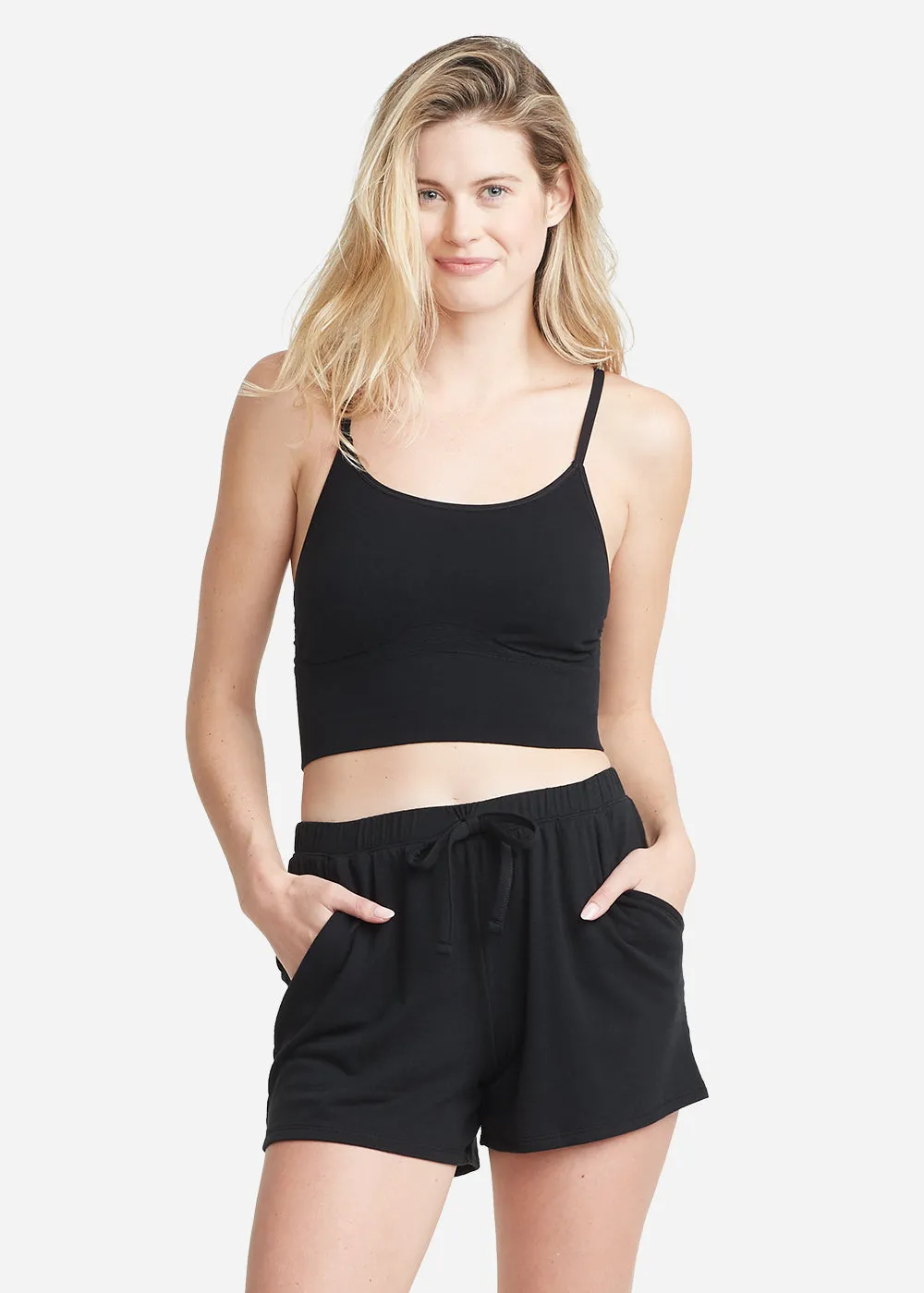 Lounge Short with Pockets - Baby French Terry