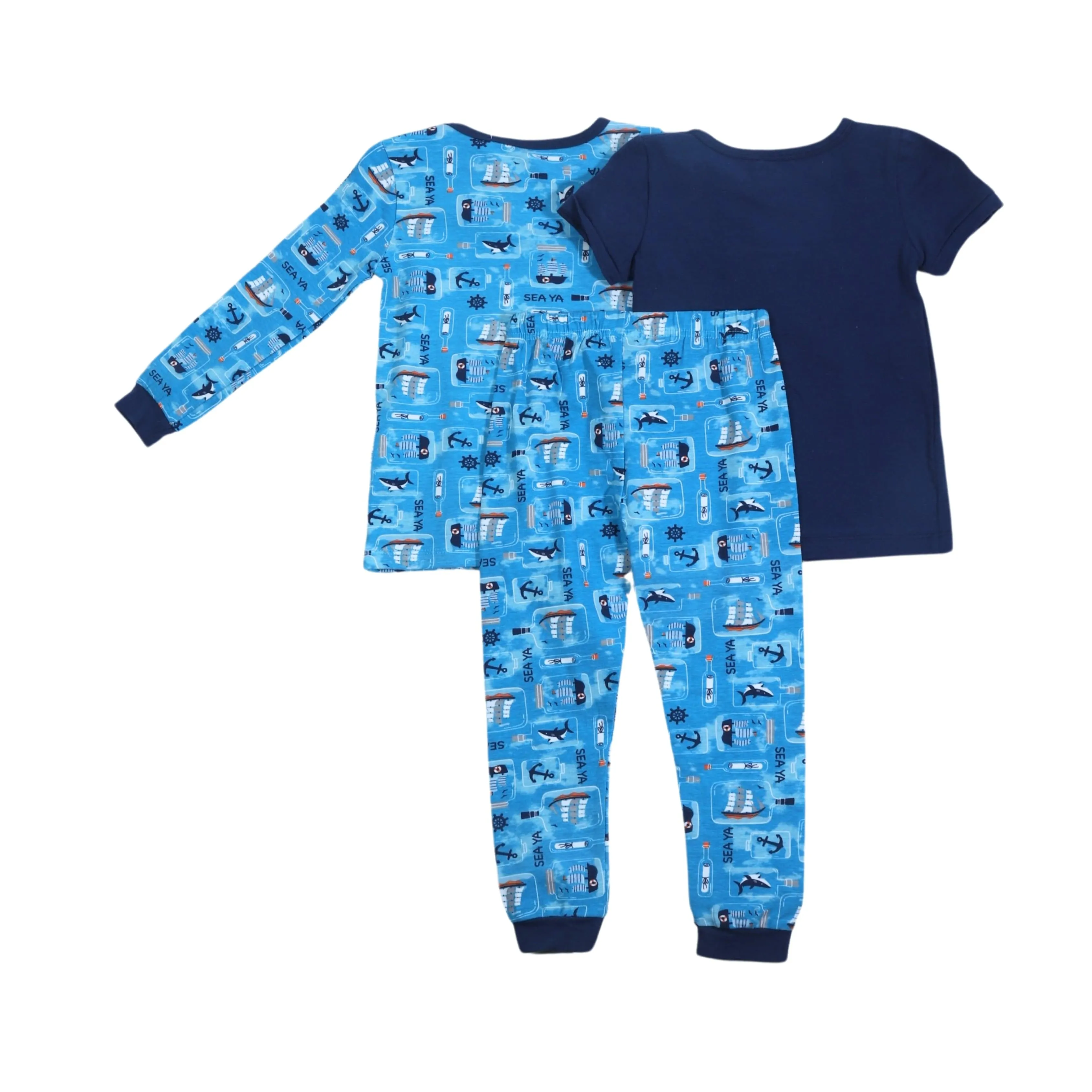 MAX & OLIVIA - Kids - Sea Related Printed Set