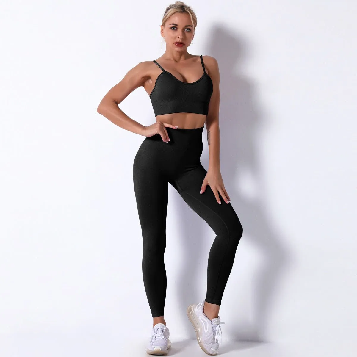 Megan Gymwear Top and Leggings Set