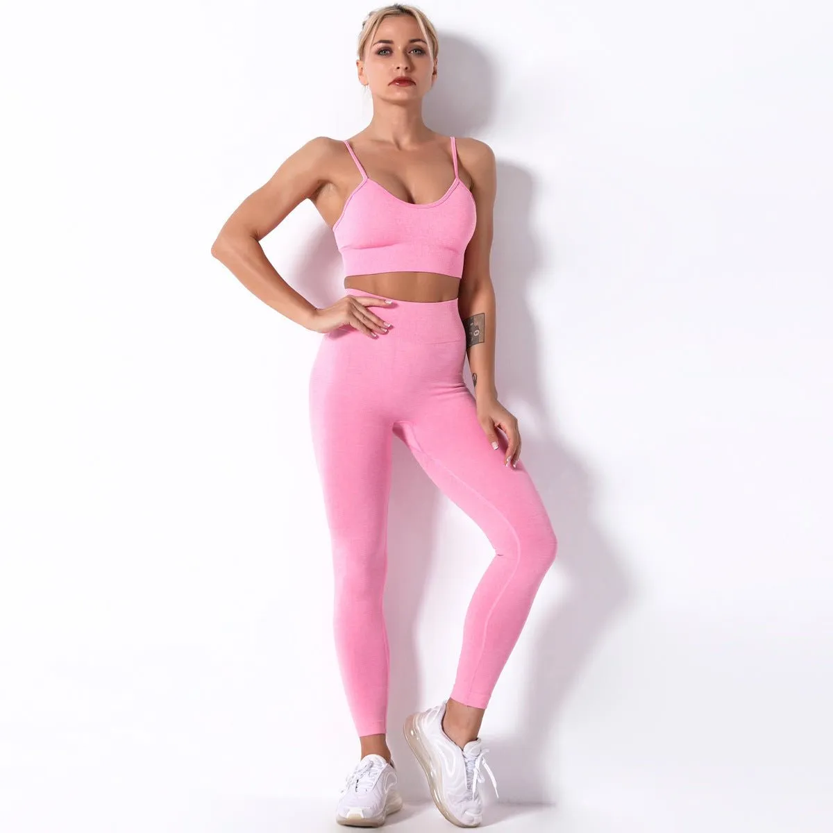 Megan Gymwear Top and Leggings Set