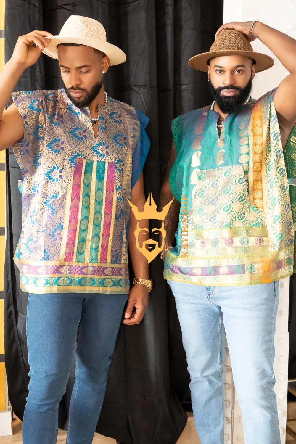 Men's Hippie Clothing top for Summer