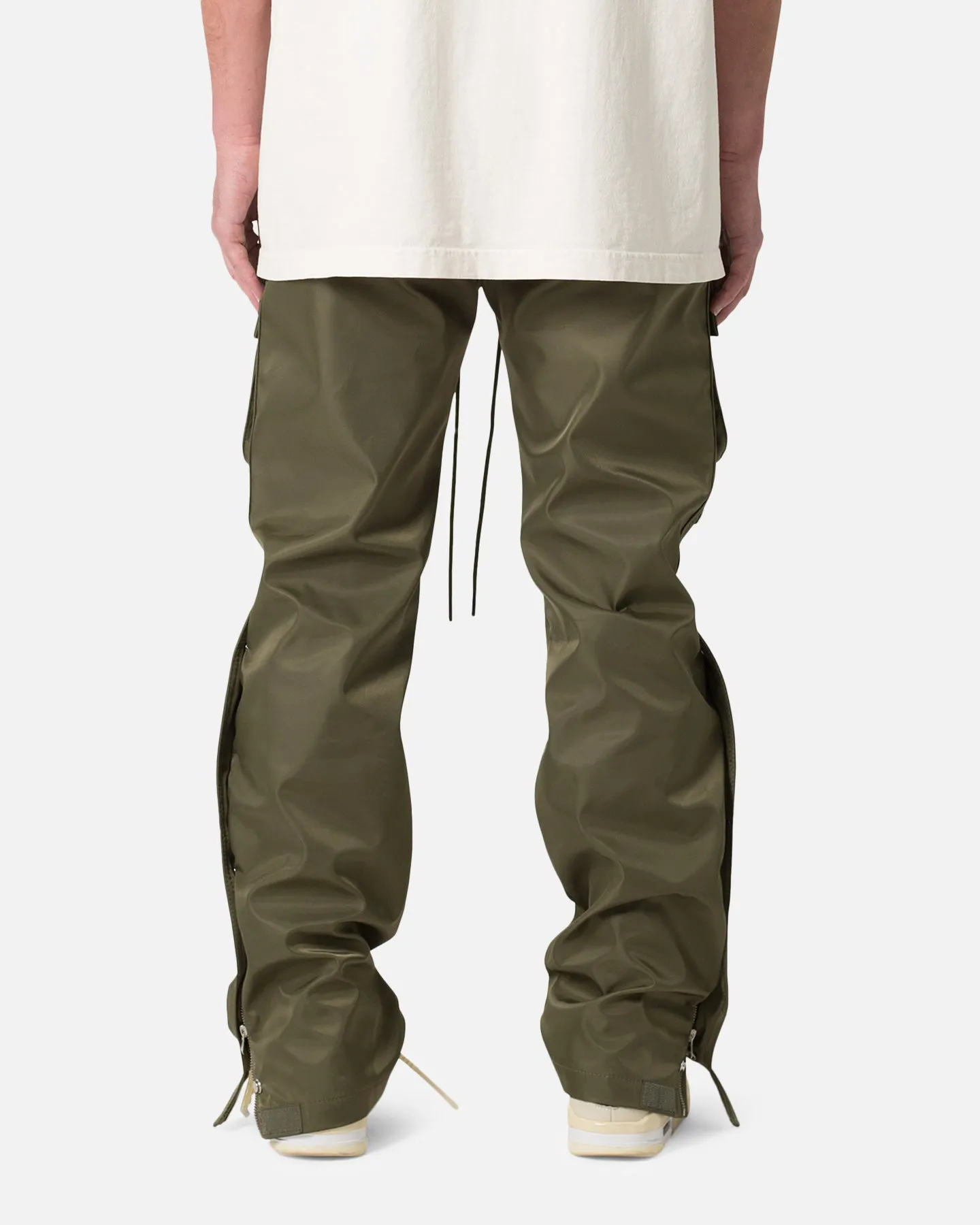 MNML Snap Front Cargo Pants Olive